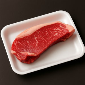 Raw New York Strip Steak