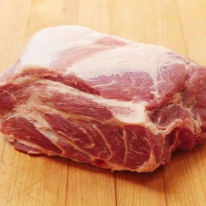 raw pulled pork
